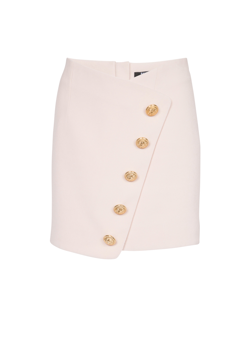Short crêpe skirt, pink, hi-res
